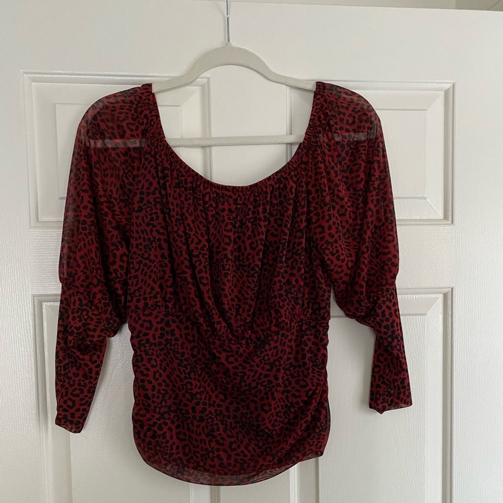 Express Off the Shoulder Going Out Top